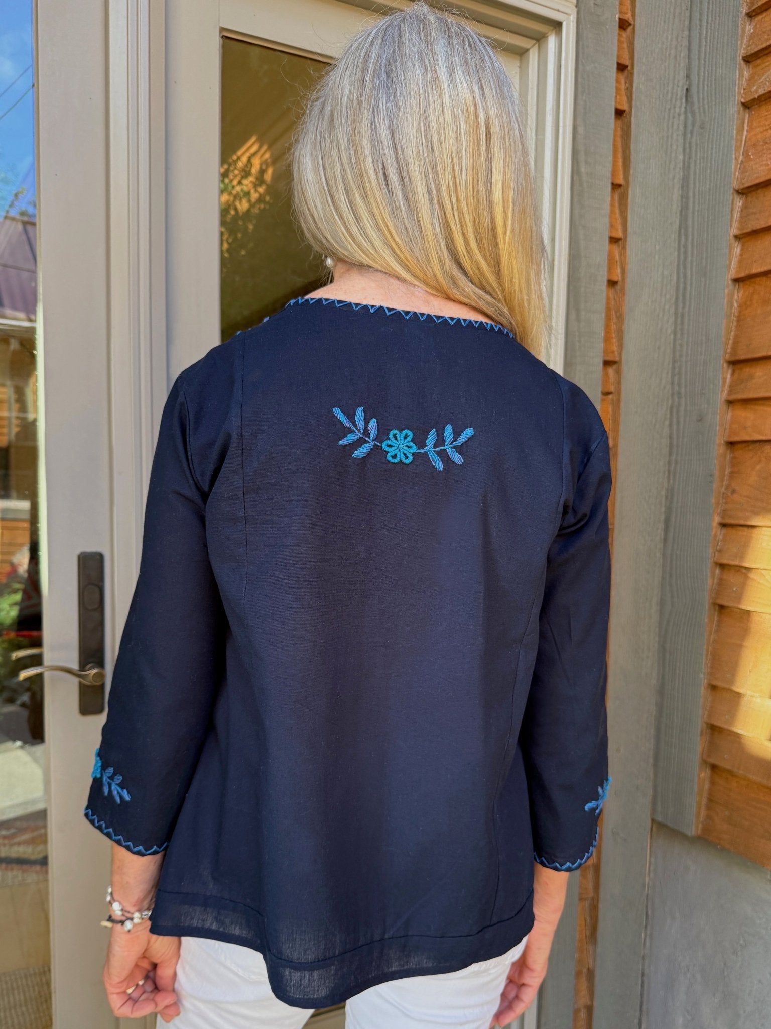 NEW Clavel Indigo Blouse