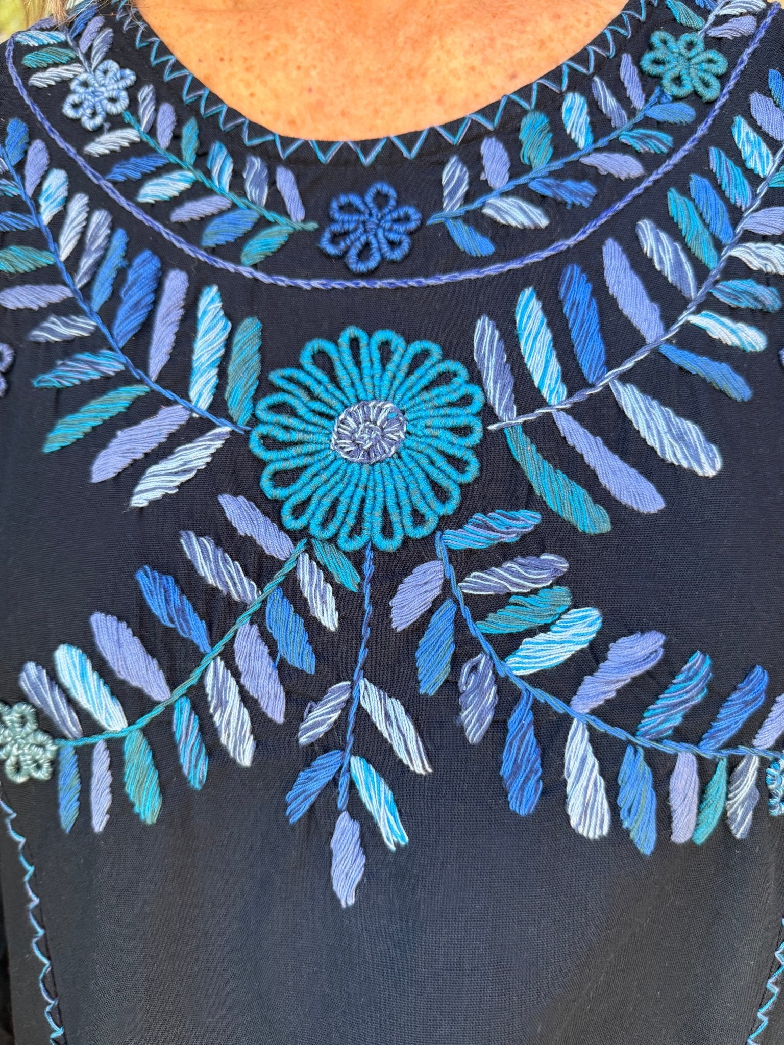 NEW Clavel Indigo Blouse