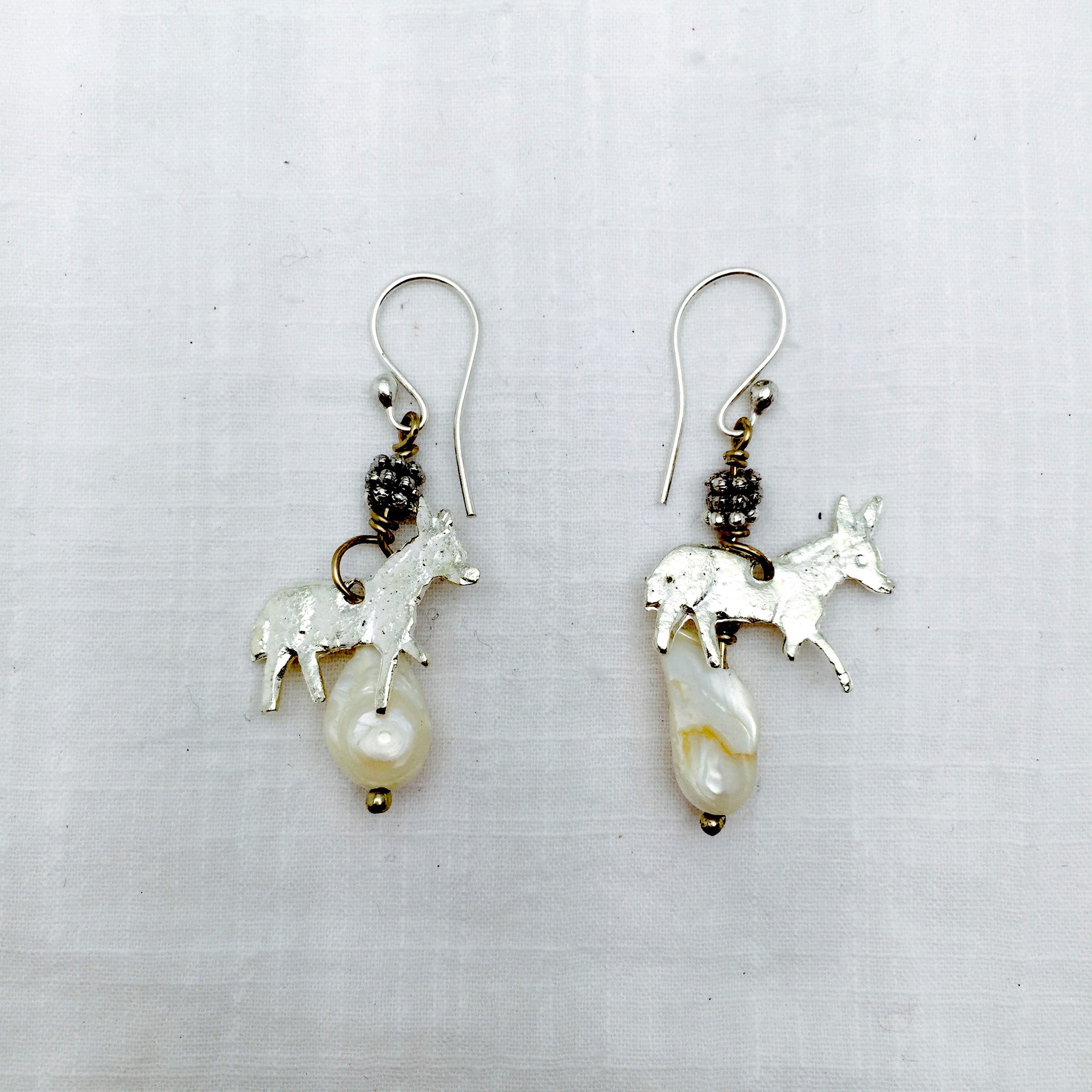 Cristina Milagro Pearl Earrings