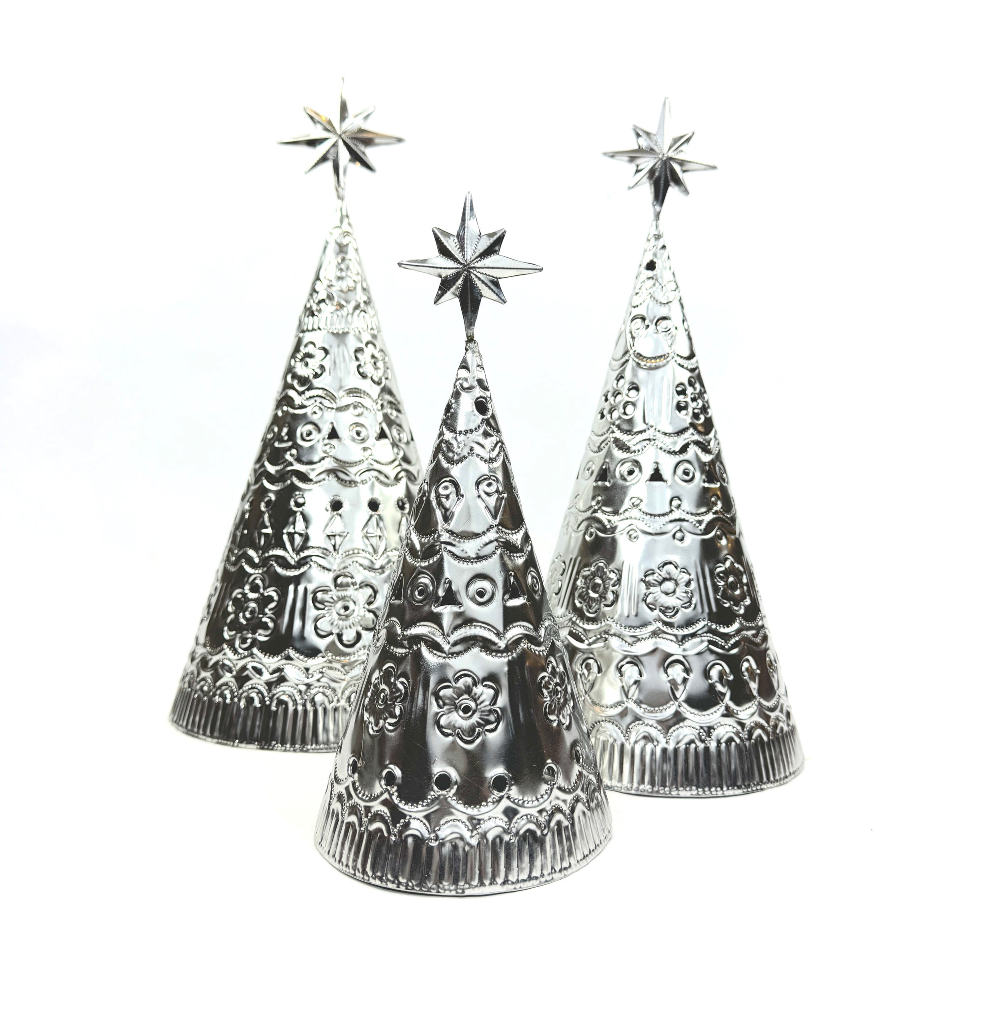 Embossed Tin Tree