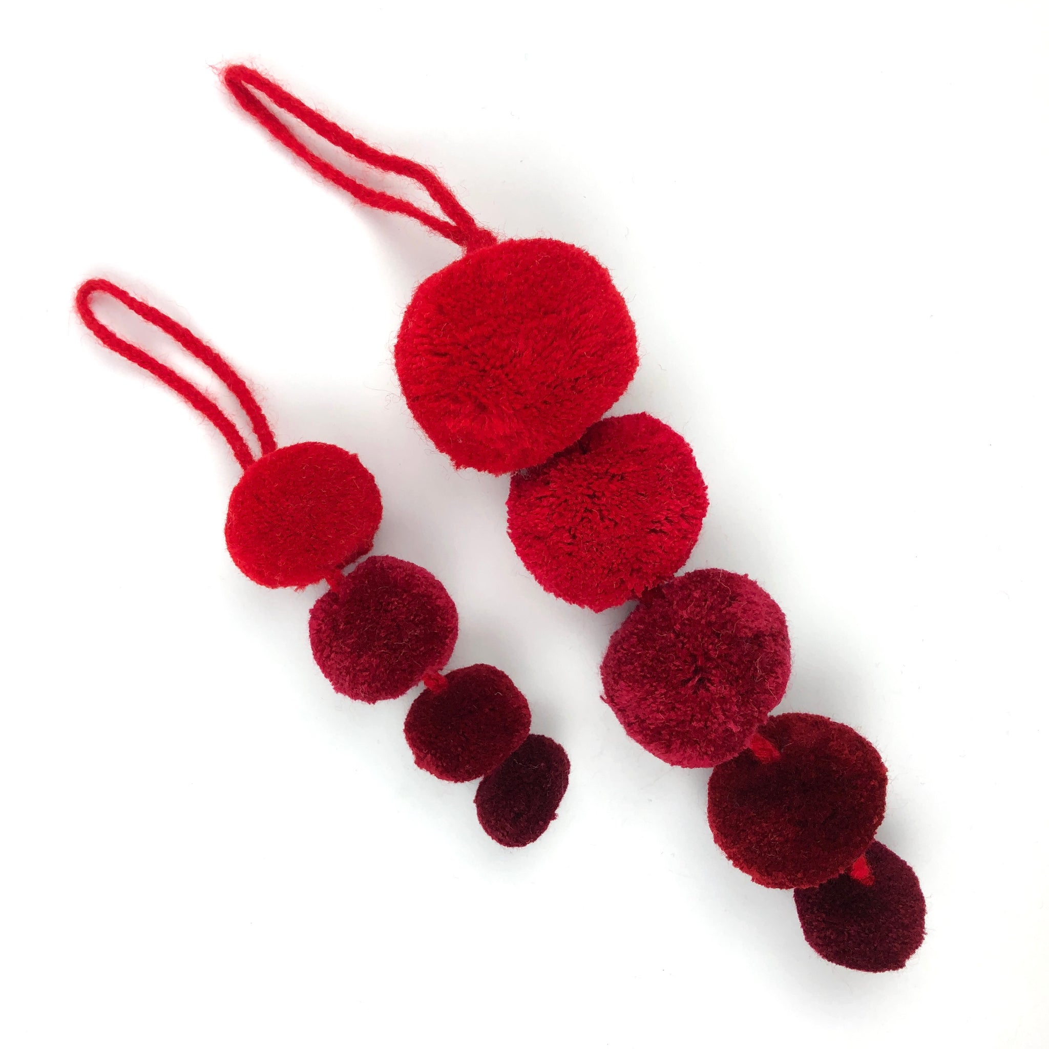 Pompom Ornaments (6 pack)