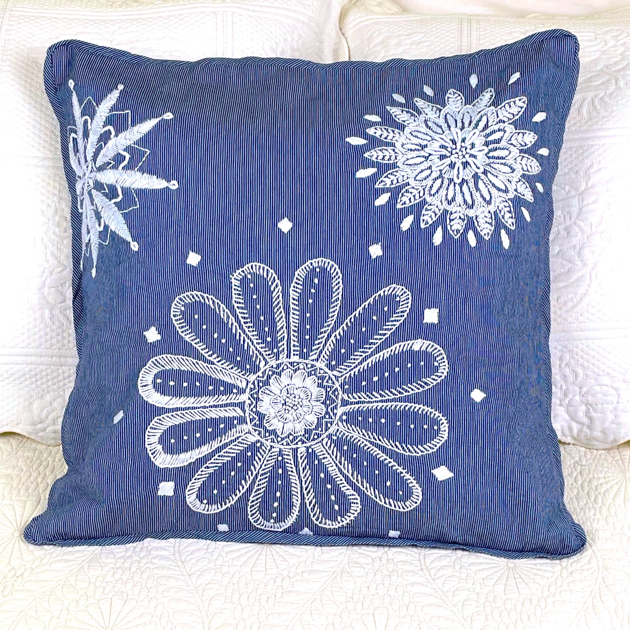 Dahlia Floral Pillow Covers