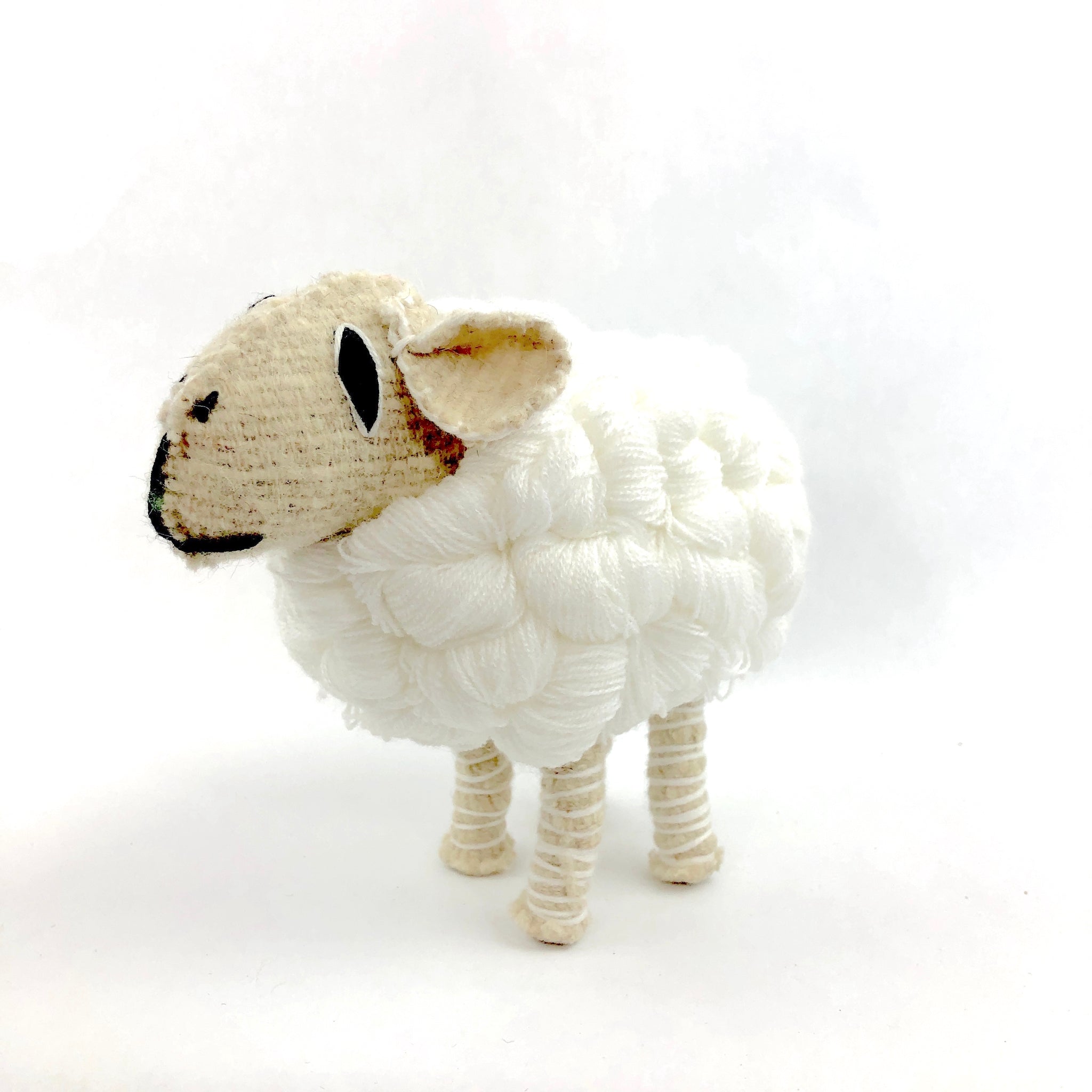 Mexican folk art animal, sheep, fair trade sheep